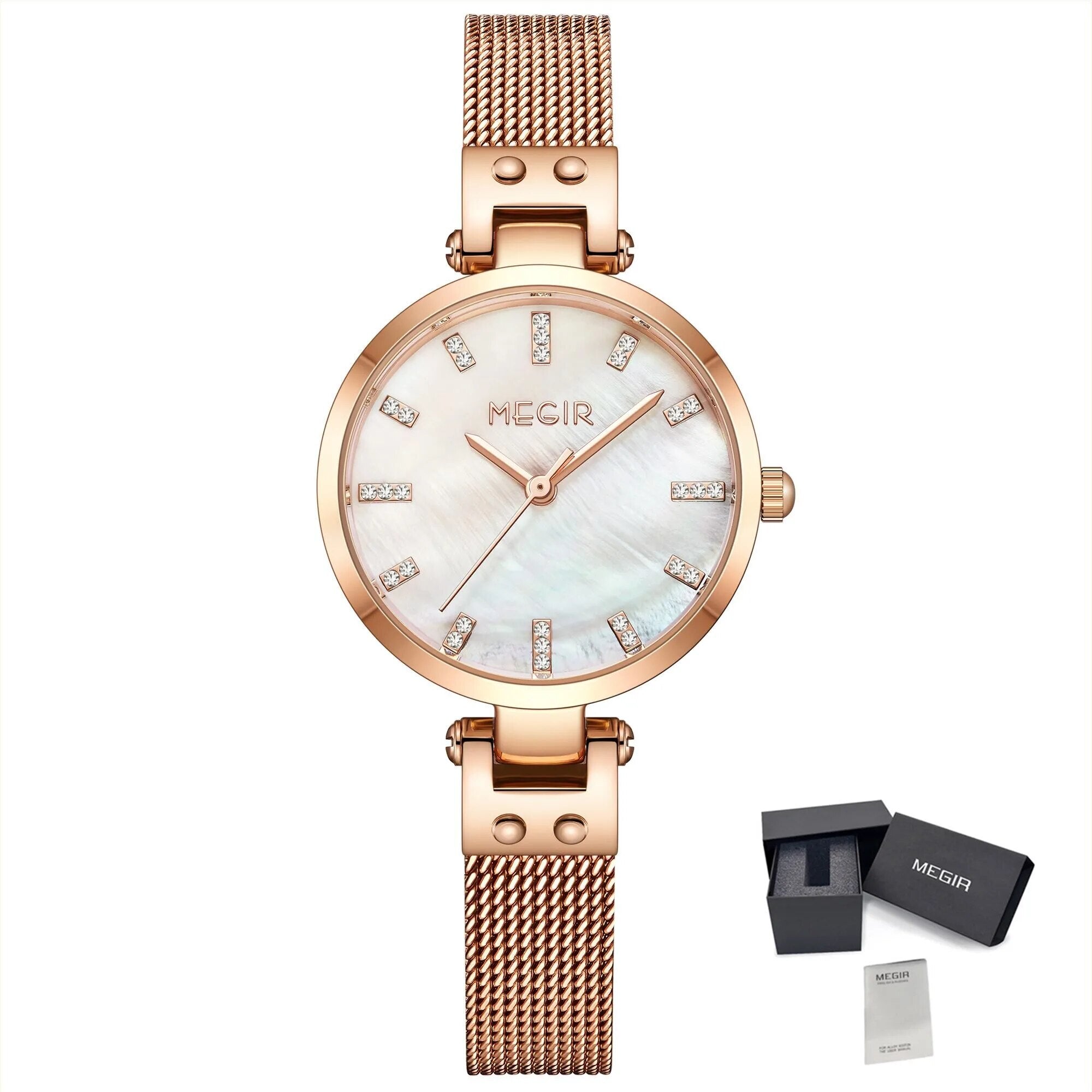 MEGIR Watches for Women Top Brand Fashion Ladies Wristwatch Waterproof Female Quartz Luxury Watch Montre Femme